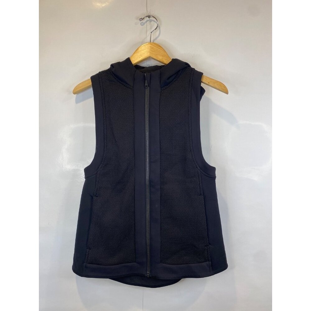 Lululemon The Spaces In-Between Mesh Vest Black H… - image 1